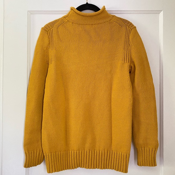 J.Crew 1988 Roll-Neck Cotton Sweater - Picture 2 of 3